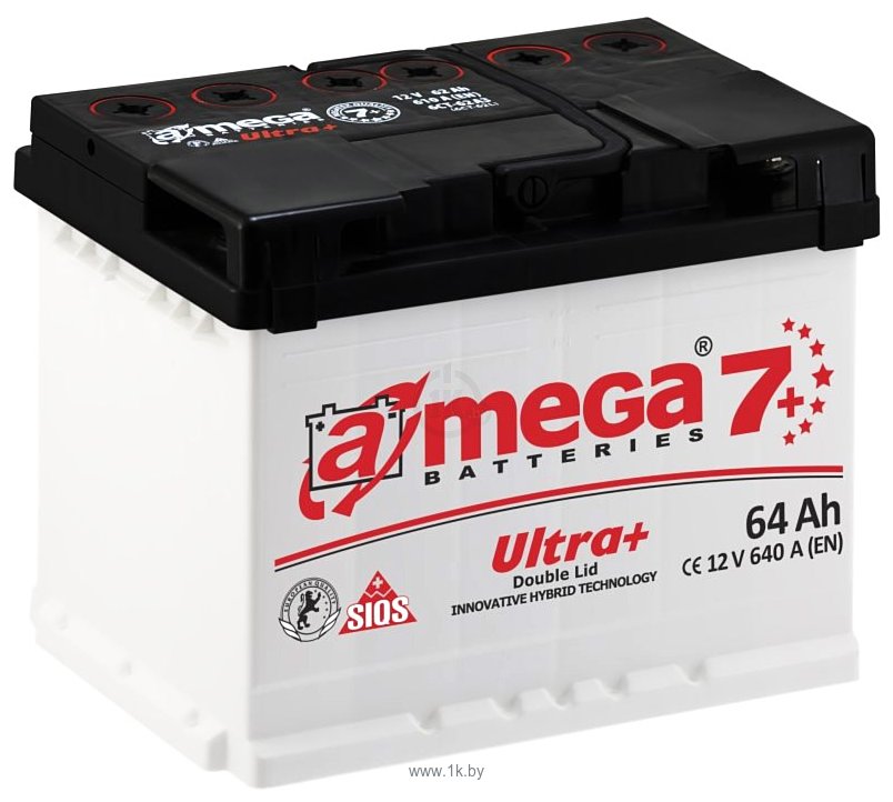 Фотографии A-mega Ultra Plus 64 R (64Ah)