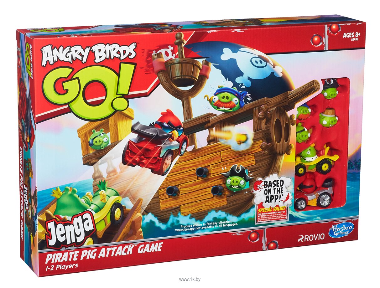 Фотографии Hasbro Angry Birds Jenga "Пиратский корабль" (A6439H)