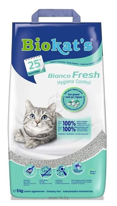 Фотографии Biokat's Bianco Fresh 5кг
