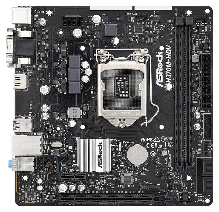 Фотографии ASRock H370M-HDV