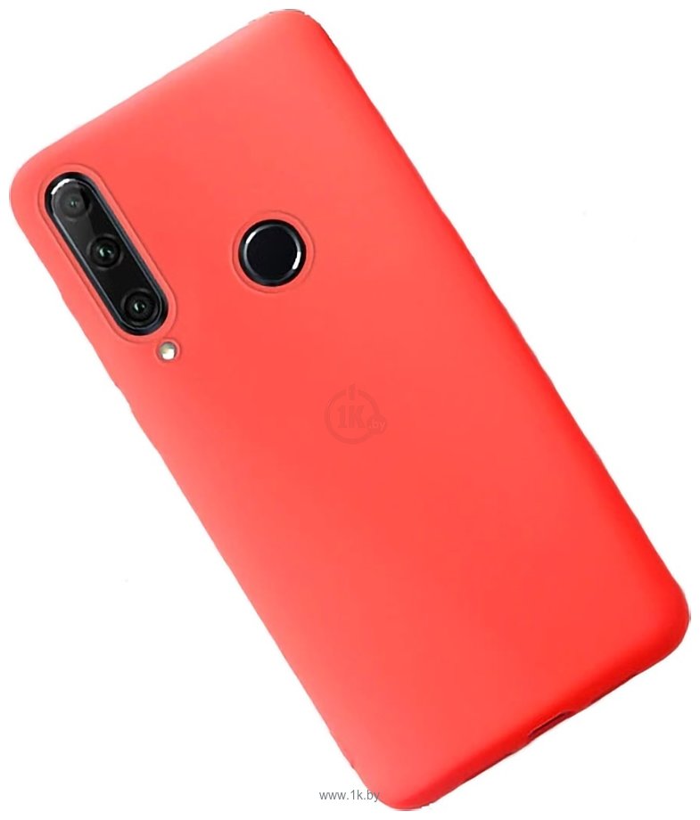 Фотографии Case Matte для Huawei Y6p (красный)