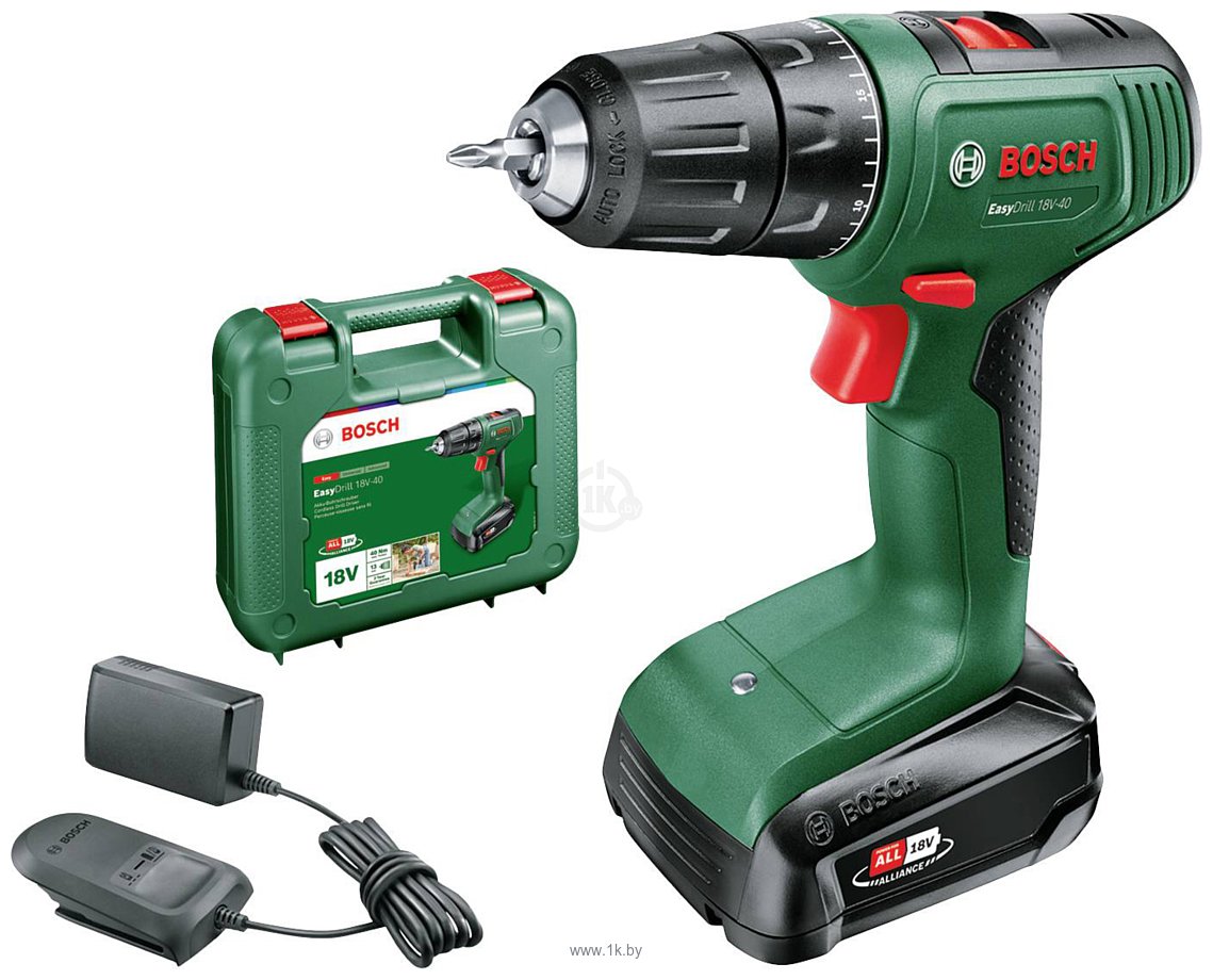 Фотографии Bosch EasyDrill 18V-40 (06039D8004)