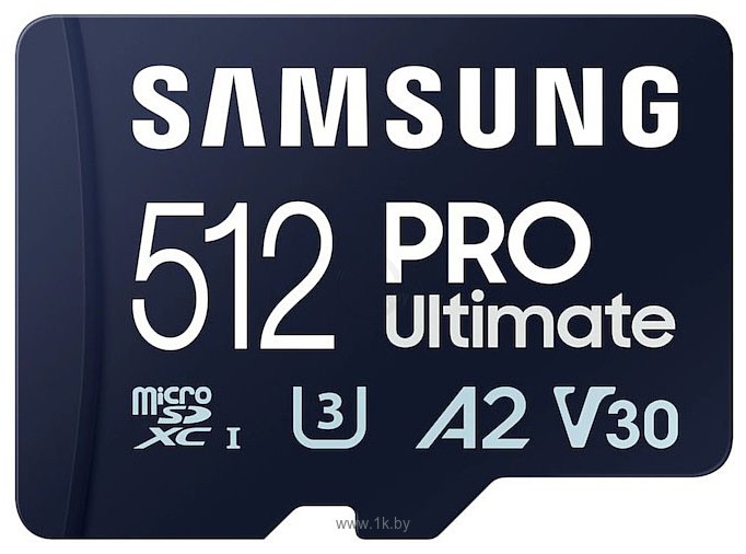 Фотографии Samsung PRO Ultimate microSDXC 512GB (с адаптером)