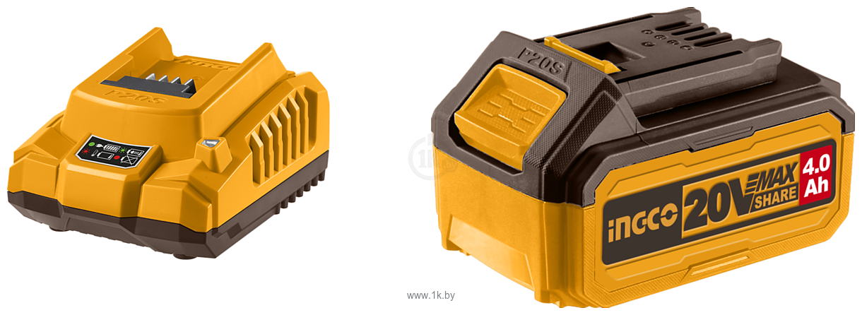 Фотографии Ingco FBCPK1214 (FBLI2002+FCLI2001)