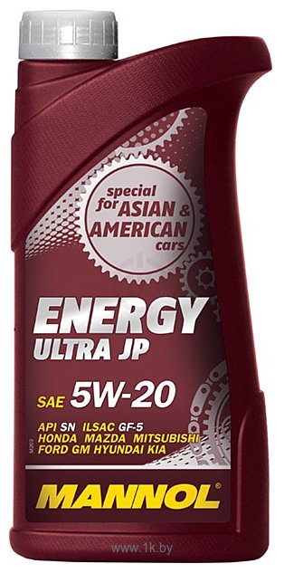 Фотографии Mannol Energy Ultra JP 5W-20 API SN 1л