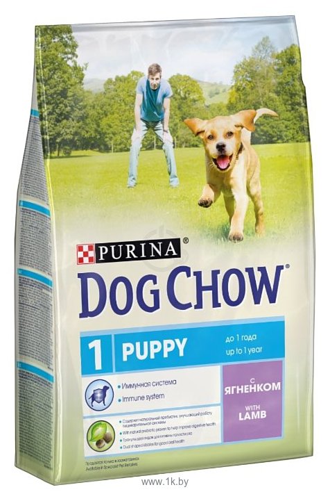 Фотографии DOG CHOW (2.5 кг) 1 шт. Puppy с ягненком для щенков