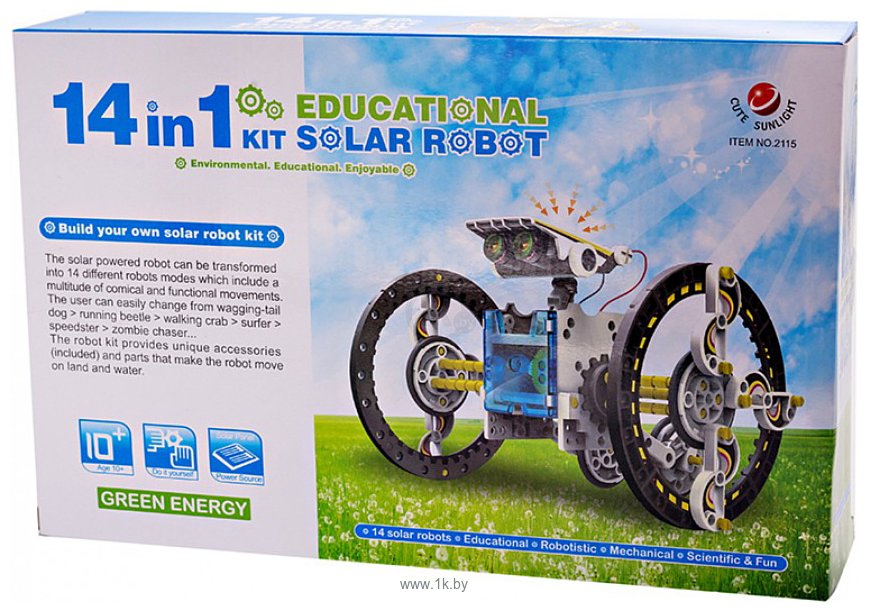 Фотографии CuteSunlight CSL 2115 Educational Solar Robot Kit