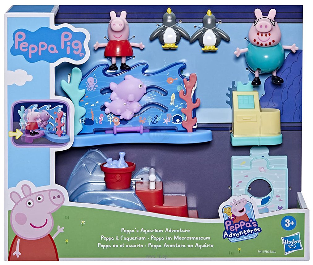 Фотографии Hasbro Свинка Пеппа в аквариуме F44115X0