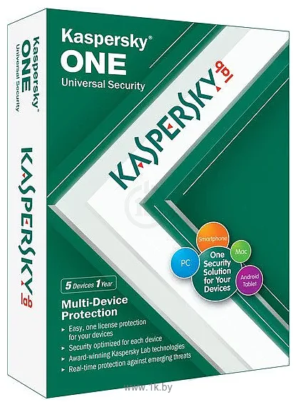 Фотографии Kaspersky ONE (5 устройств, 1 год)