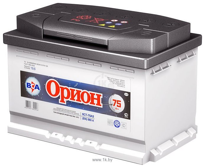 Фотографии Орион 6СТ-90 А3 R (90Ah)