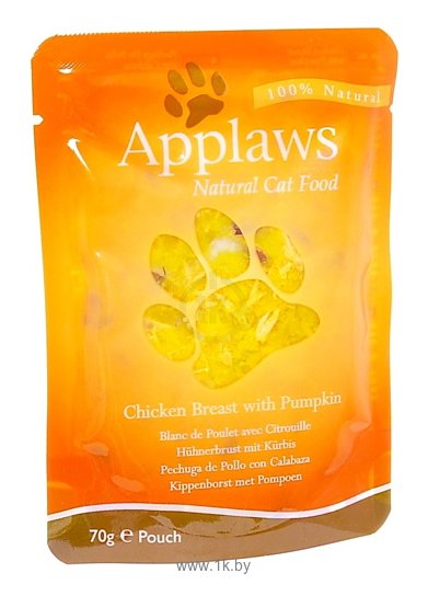 Фотографии Applaws Cat Pouch Chicken Breast with Pumpkin (0.07 кг) 1 шт.