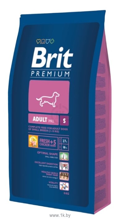 Фотографии Brit (3 кг) Premium Adult S
