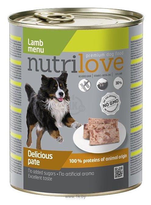 Фотографии nutrilove Dogs - Delicious pate - Lamb menu