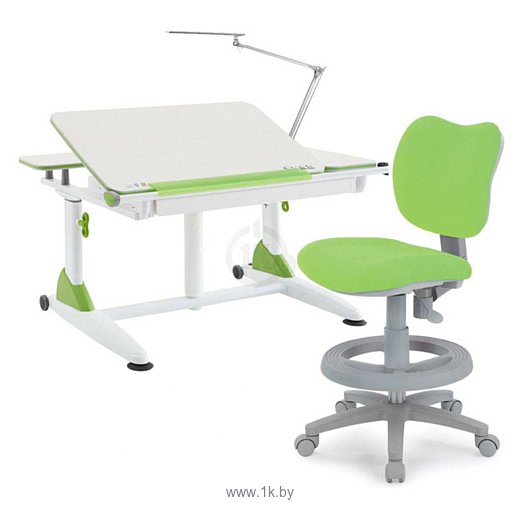 Фотографии TCT Nanotec G6+XS с креслом Kids Chair и лампой (белый/зеленый)