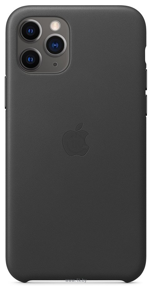 Фотографии Apple Leather Case для iPhone 11 Pro Max (черный)