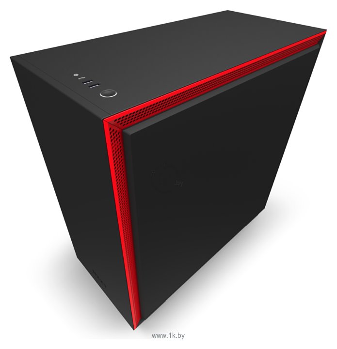 Фотографии NZXT H710 Black/red