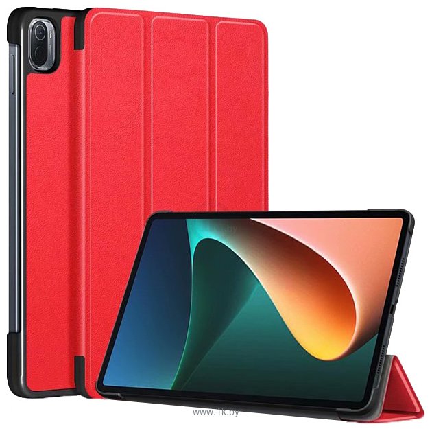 Фотографии JFK Smart Case для Xiaomi Mi Pad 5/Mi Pad 5 Pro (красный)