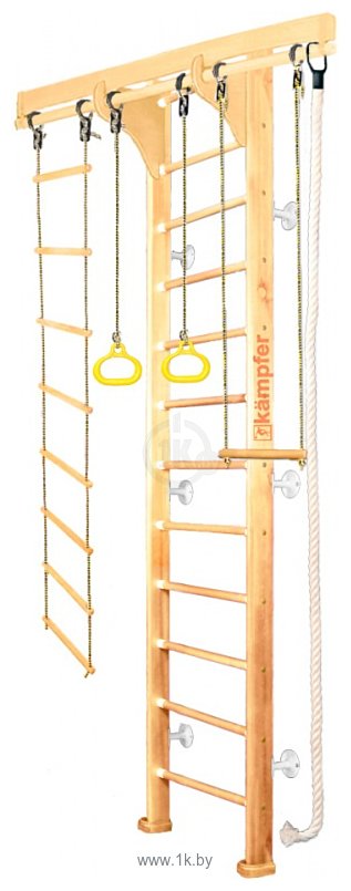 Фотографии Kampfer Wooden Ladder Wall №1 (3 м, натуральный/белый)