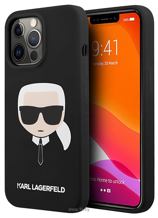 Фотографии CG Mobile Karl Lagerfeld для iPhone 13 Pro KLHCP13LSLKHBK