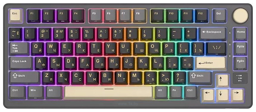 Фотографии Royal Kludge RK-M75 RGB Phantom RK Brown