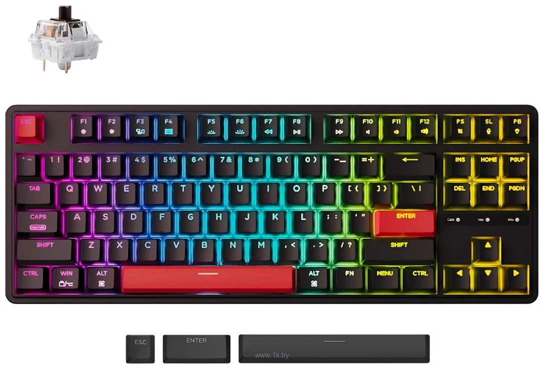 Фотографии Keychron C3 Pro RGB C3P-H3-RU Gateron G Pro Brown