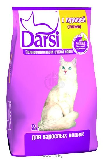 Фотографии Darsi (2 кг) Сухой корм для кошек: Курица