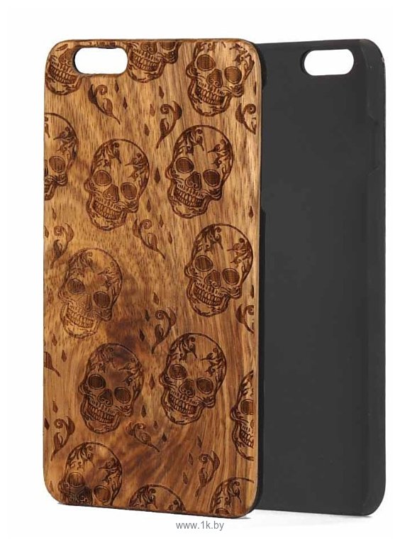 Фотографии Case Wood для Apple iPhone 7/8 (зебрано, черепа)