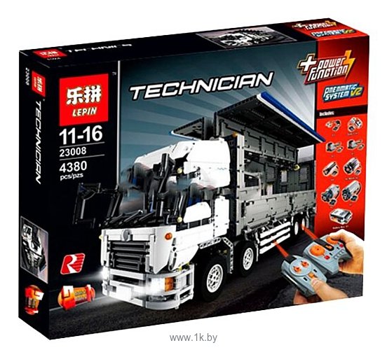 Фотографии Lepin Technican 23008 Wing Body Truck