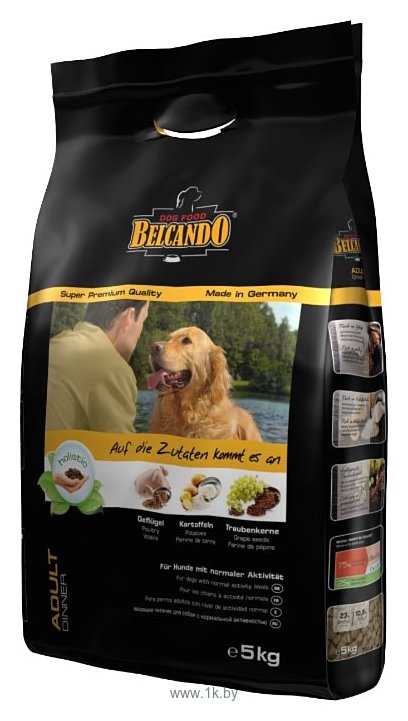 Фотографии Belcando Adult Dinner для собак средних и крупных пород с нормальным уровнем активности (5 кг)