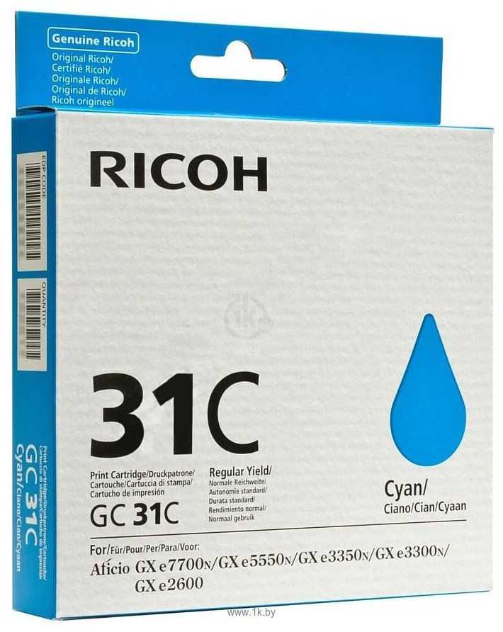 Фотографии Аналог Ricoh GC 31C (405689)