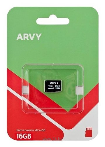 Фотографии Arvy microSDHC Class 4 16GB