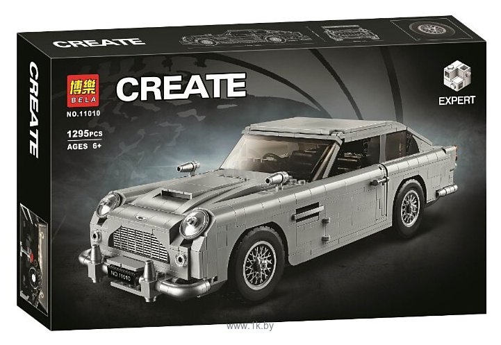 Фотографии BELA Create 11010 Aston Martin DB5 Джеймса Бонда