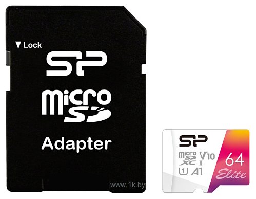 Фотографии Silicon Power Elite microSDXC SP064GBSTXBV1V20SP 64GB