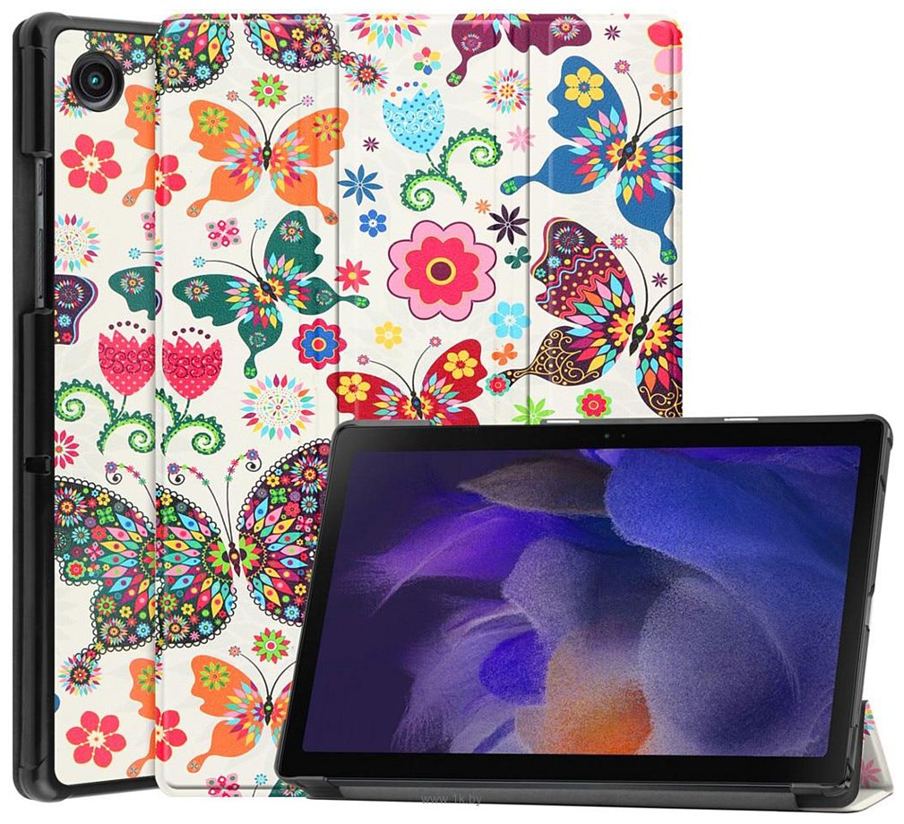 Фотографии JFK Smart Case для Samsung Galaxy Tab A8 10.5 2021 (бабаочки)