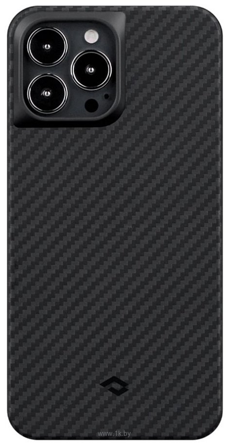 Фотографии Pitaka MagEZ Case Pro для iPhone 13 Pro (twill, черный/серый)