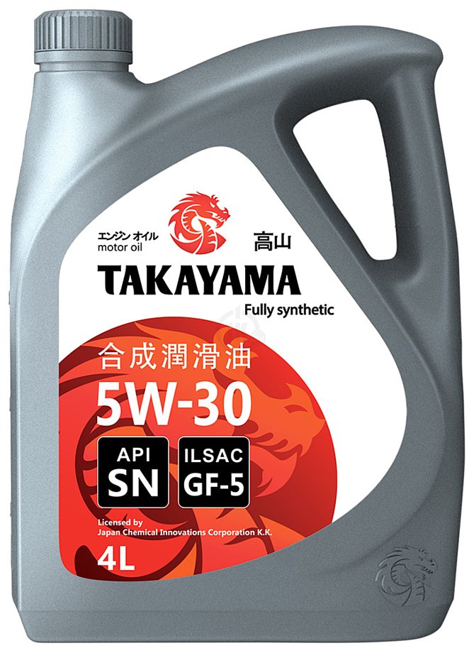 Фотографии Takayama 5W-30 ILSAC GF-5