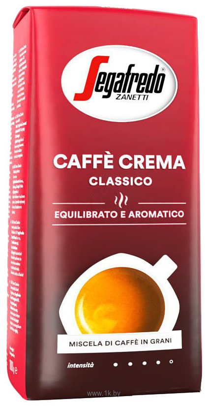 Фотографии Segafredo Caffe Crema Classico зерновой 1 кг