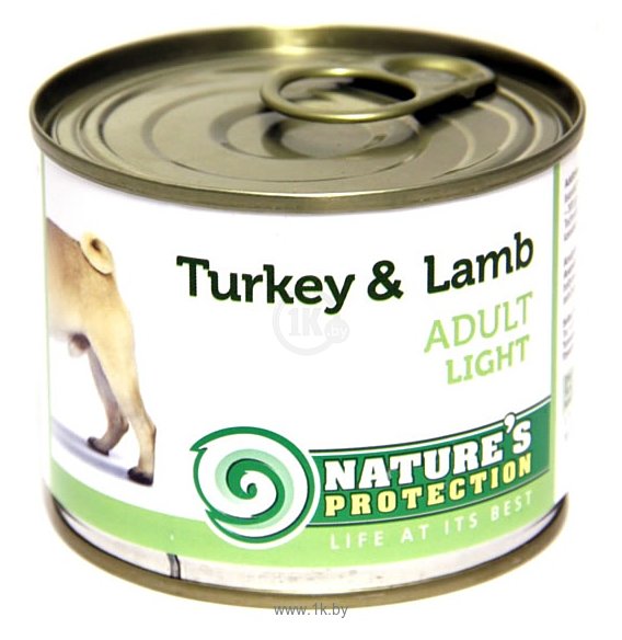 Фотографии Nature's Protection Консервы Dog Adult Light Turkey & Lamb (0.2 кг) 1 шт.