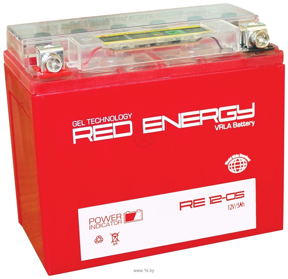 Фотографии Red Energy 1205 (YTX5L-BS, YTZ7S) (5Ah)