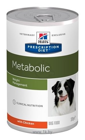 Фотографии Hill's (0.37 кг) 1 шт. Prescription Diet Metabolic Canine Original canned
