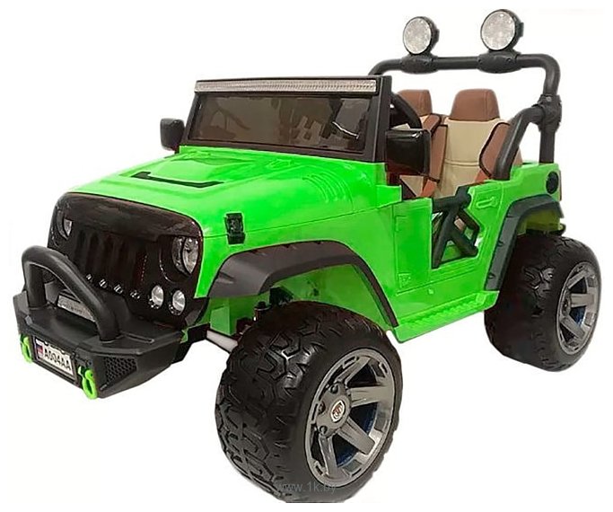 Фотографии RiverToys Jeep A004AA (зеленый)