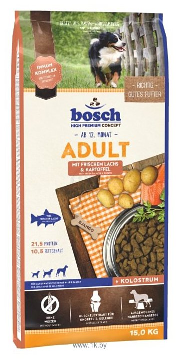 Фотографии Bosch (15 кг) Adult Fish & Potato
