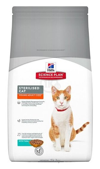 Фотографии Hill's Science Plan Feline Sterilised Cat Young Adult with Tuna (8 кг)