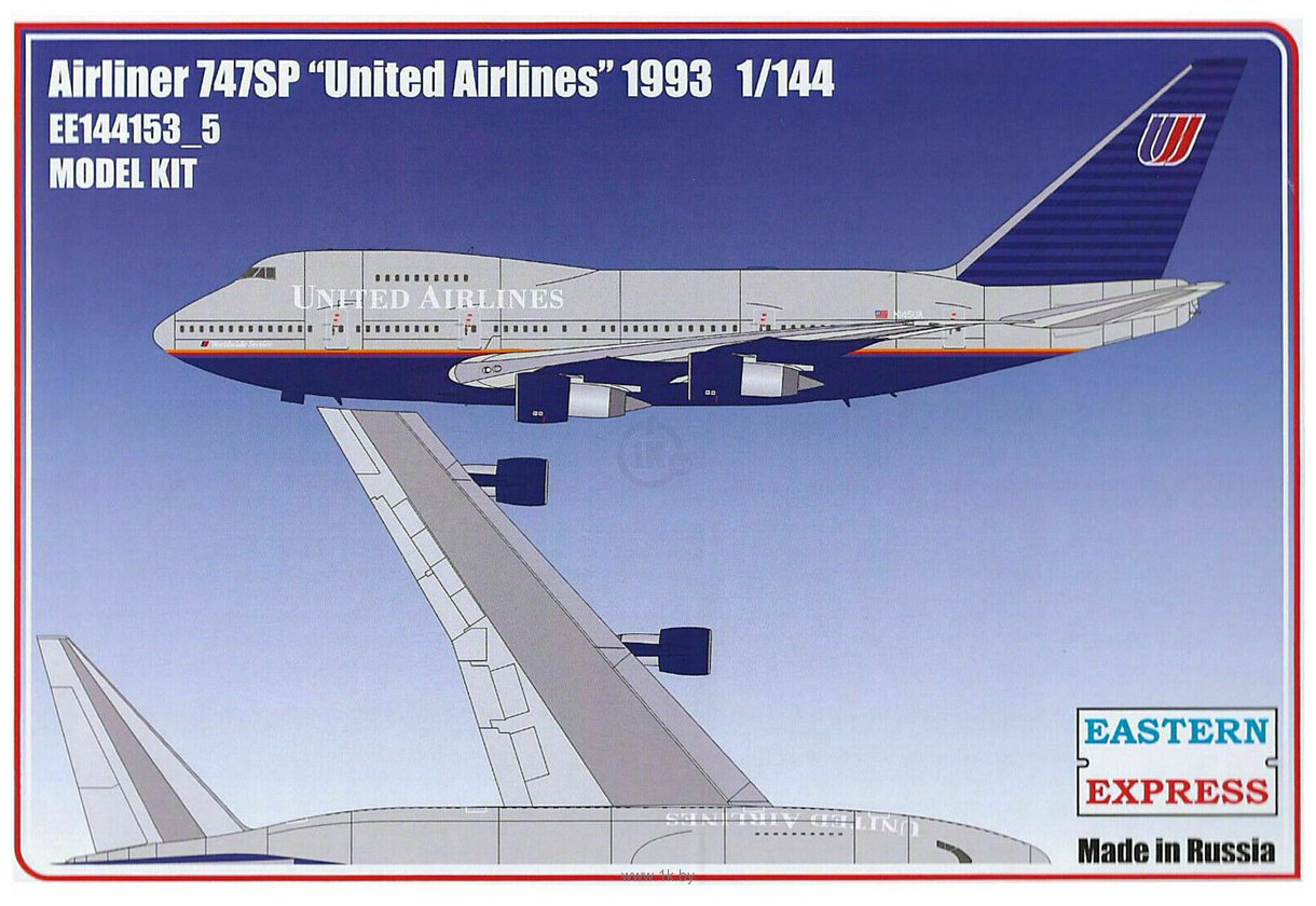 Фотографии Eastern Express Авиалайнер 747SP United Airlines 1993 EE144153-5