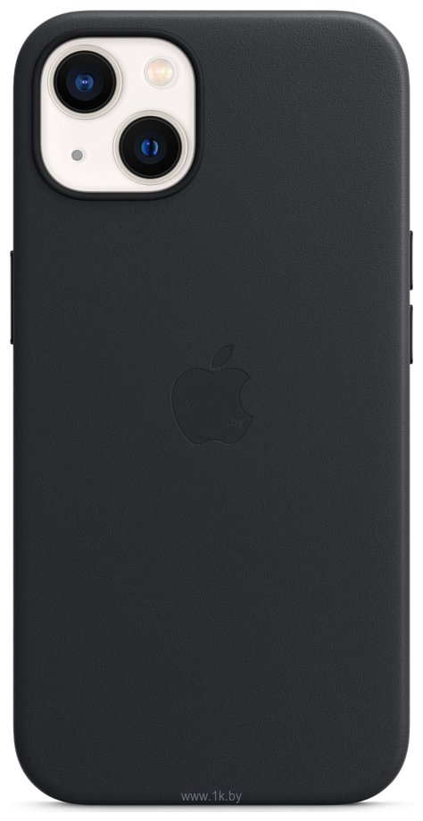 Фотографии Apple MagSafe Leather Case для iPhone 13 (темная ночь)