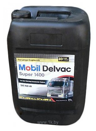Фотографии Mobil Delvac Super 1400 15W-40 20л