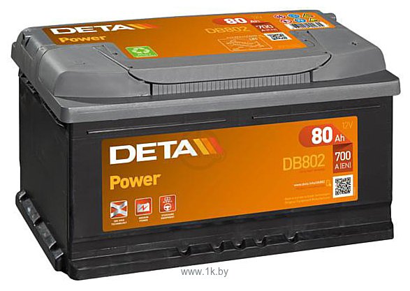 Фотографии DETA Power DB802 (80Ah)