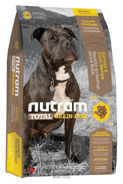 Фотографии Nutram T25 Лосось и форель для собак (11.34 кг)