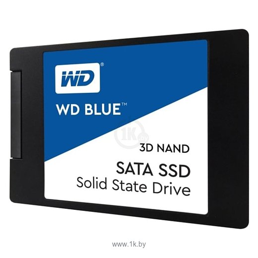 Фотографии Western Digital BLUE 3D NAND SATA SSD 500 GB (WDS500G2B0A)