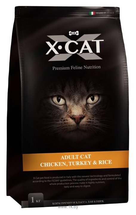 Фотографии X-CAT (1 кг) Adult Cat Chicken, Turkey & Rice